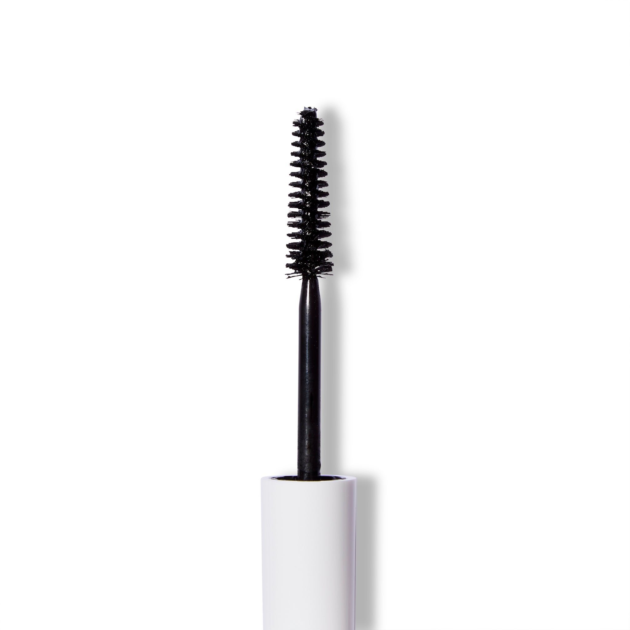 A close up of he wand of the Ere Perez Avocado Waterproof Mascara.