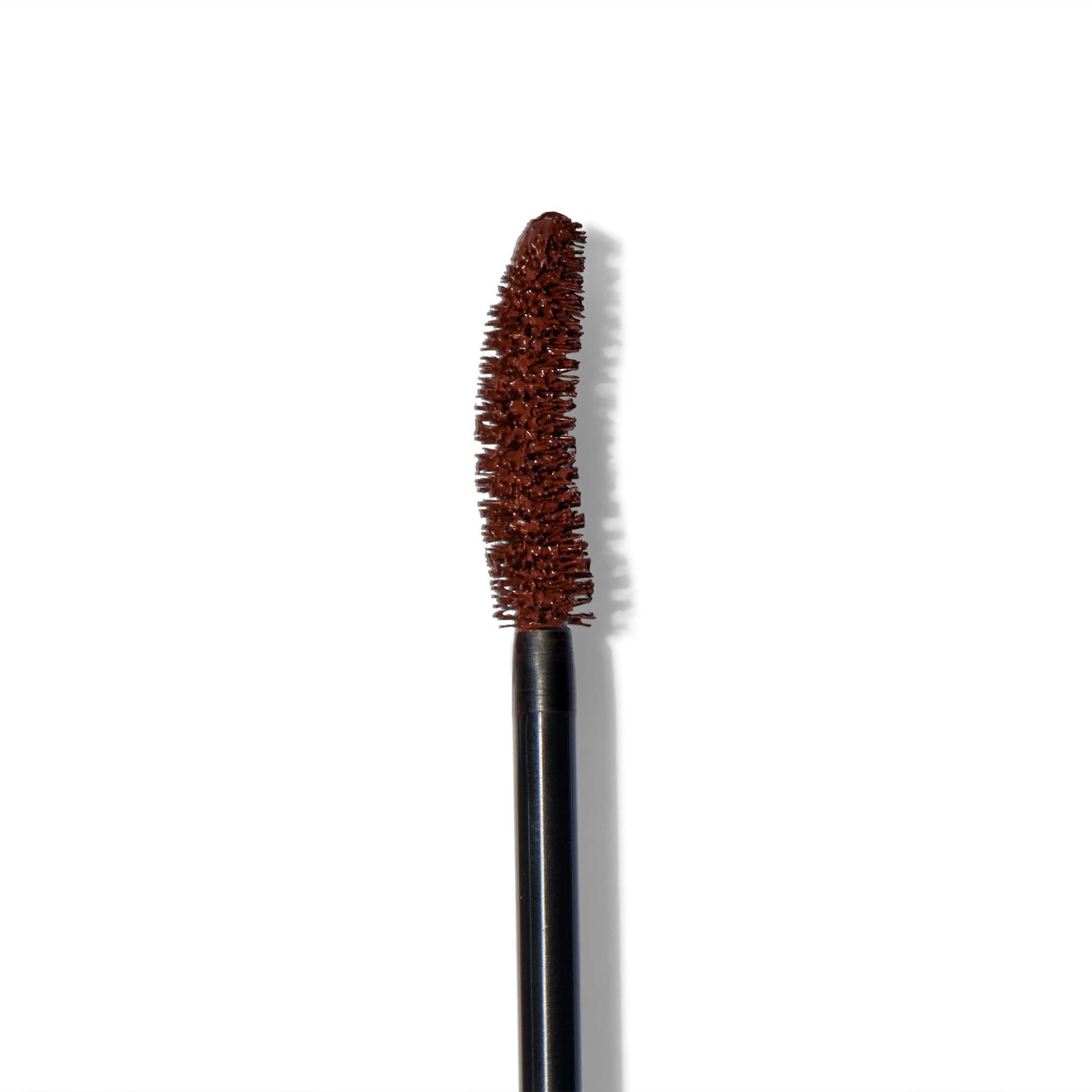 Close up of the Redhead Revolution Gingerlash Mascara in Honest Auburn wand.