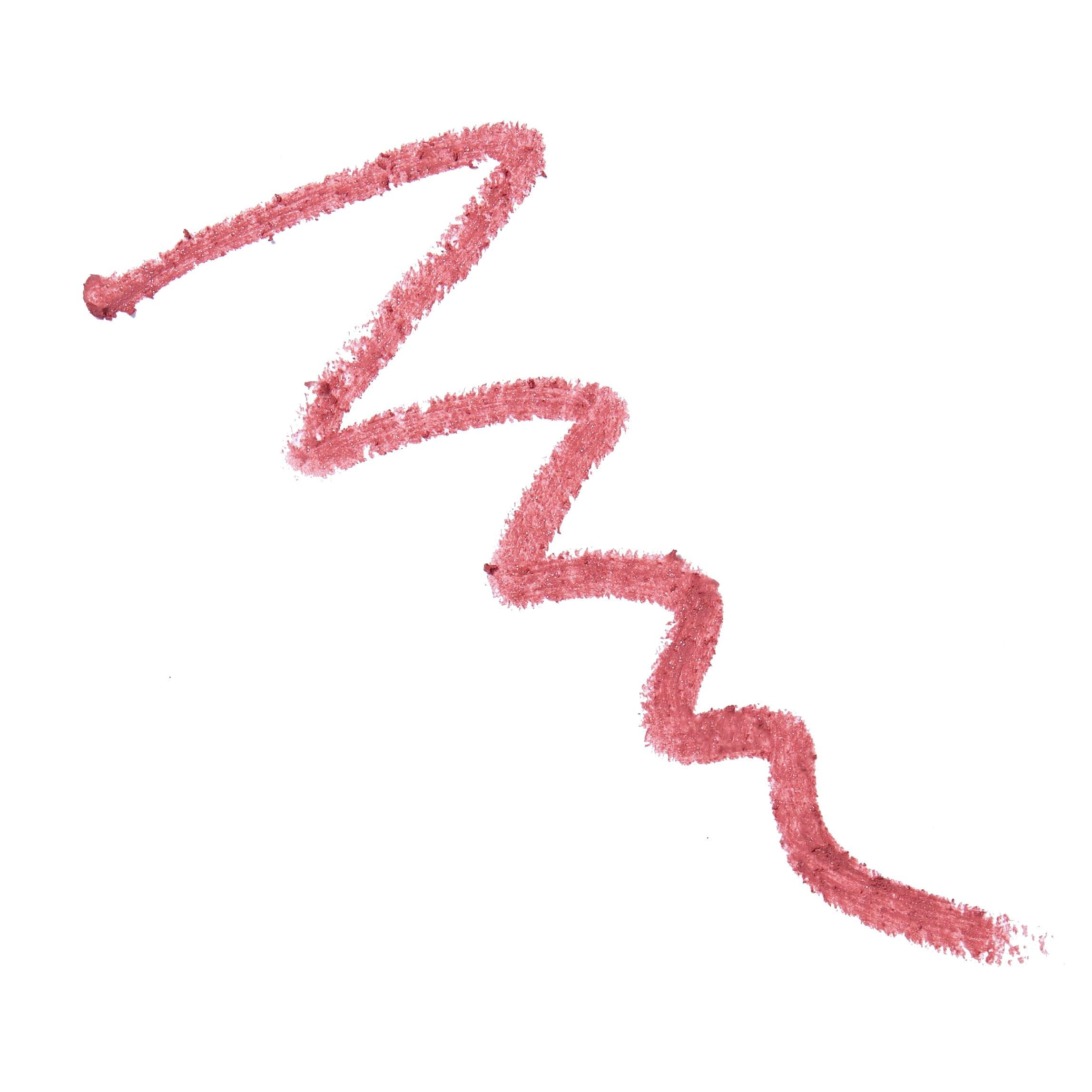 A swatch of the Monika Blunder Hot Line Lipliner pencil in Davy.