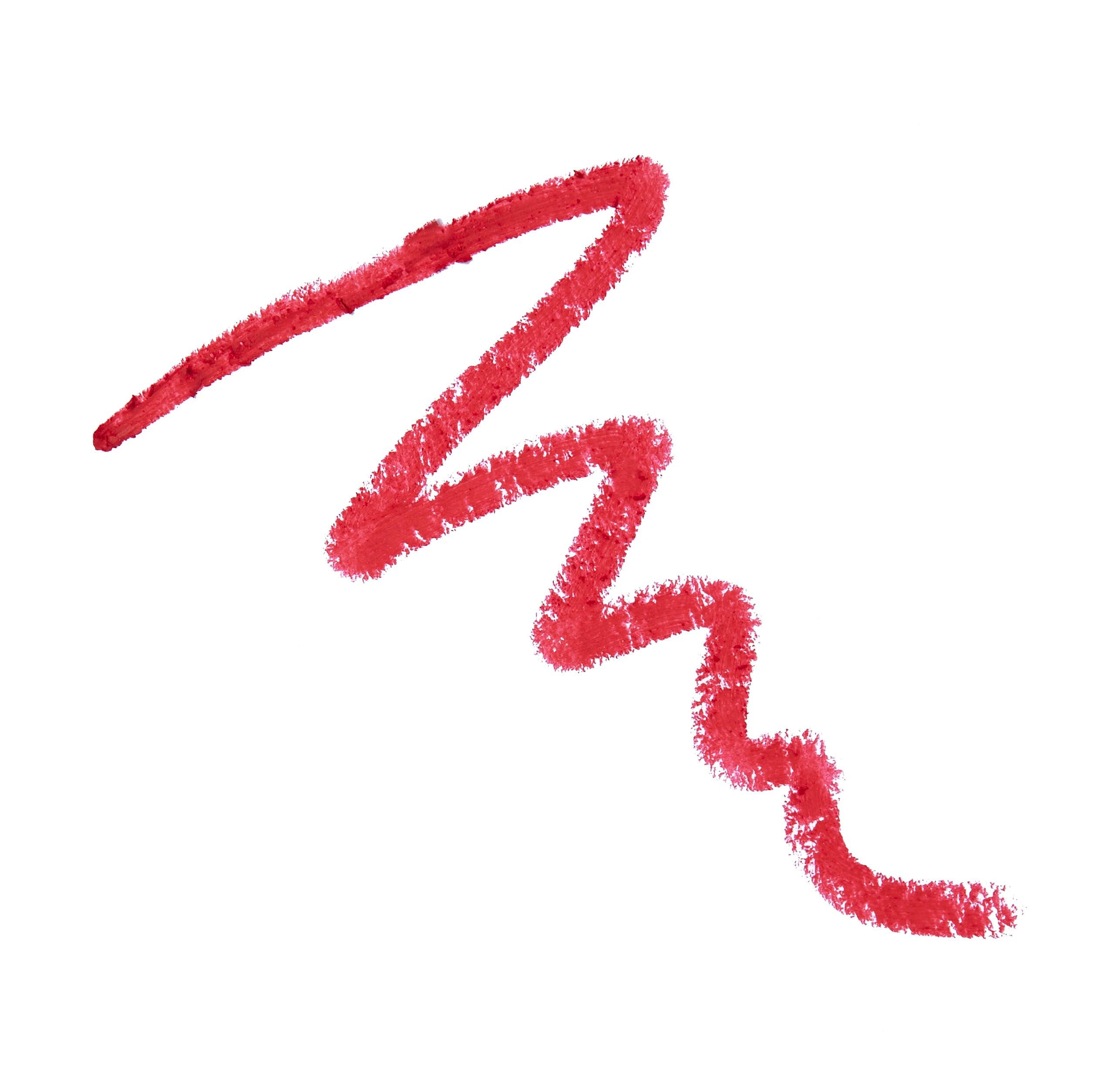 A swatch of the Monika Blunder Hot Line Lipliner pencil in Jessica.