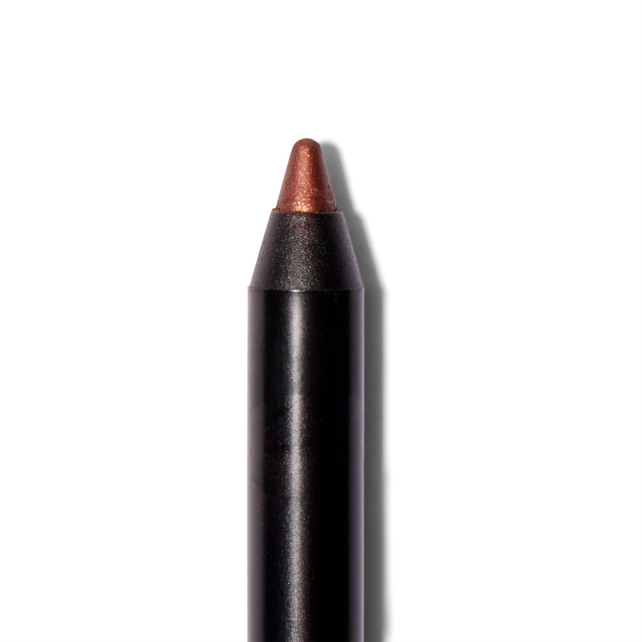 Close up of Roen Eyeline Define Eyeliner in Shimmering Brown.